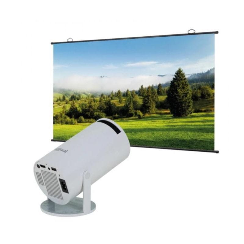 iggual MP720p Blanco - Mini Proyector + Pantalla 100 - Ítem