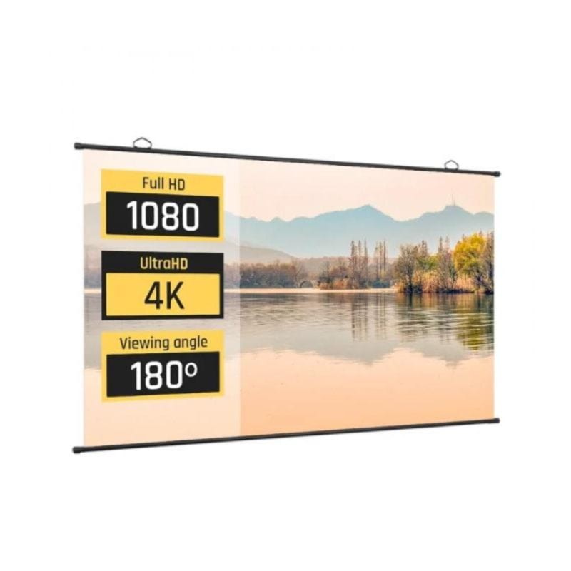 iggual MP720p Blanco - Mini Proyector + Pantalla 100 - Ítem3