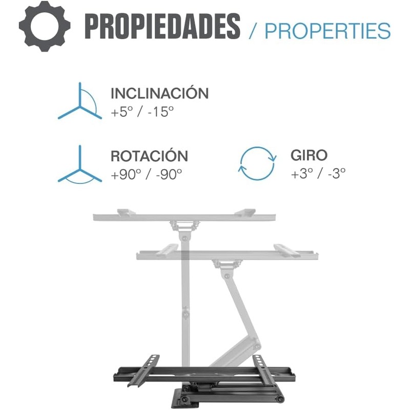 Soporte TV Iggual SPTV05 32-55 25Kg - Ítem3