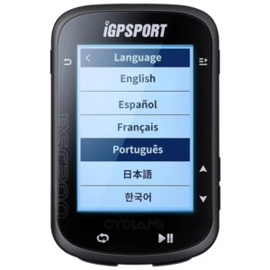 Ordinateur de Vélo IGPSPORT BSC200 Bluetooth/ANT+ GPS Noir