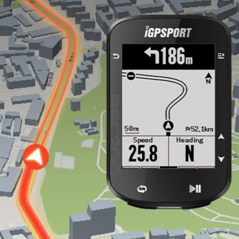 Ciclocomputador IGPSPORT BSC200 Bluetooth/ANT+ GPS Negro - Ítem3