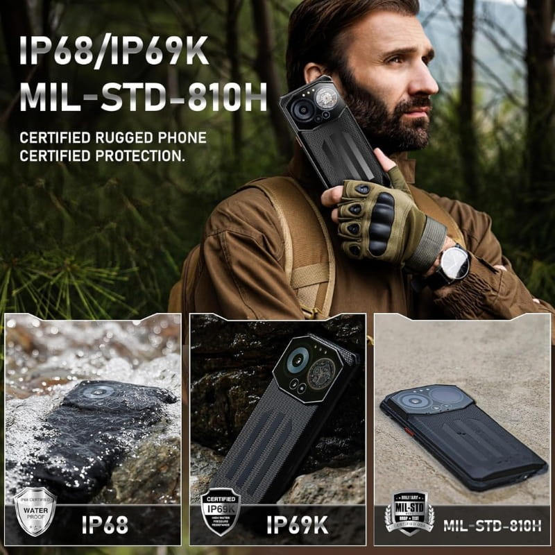 iiiF150 B3C 4GB/256GB Negro Obsidiana Rugged - Ítem7