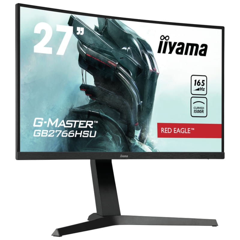 iiyama G-MASTER GB2766HSU-B1 27 FullHD VA Curvo 165 Hz FreeSync Premium Negro - Monitor PC - Ítem1