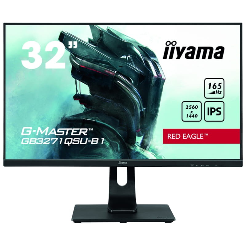 iiyama G-MASTER GB3271QSU-B1 31.5 2K QHD IPS 165 Hz FreeSync Premium Negro - Monitor PC - Ítem