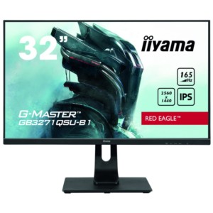 iiyama G-MASTER GB3271QSU-B1 31.5 Wide Quad HD IPS FreeSync Premium Preto - Monitor para PC