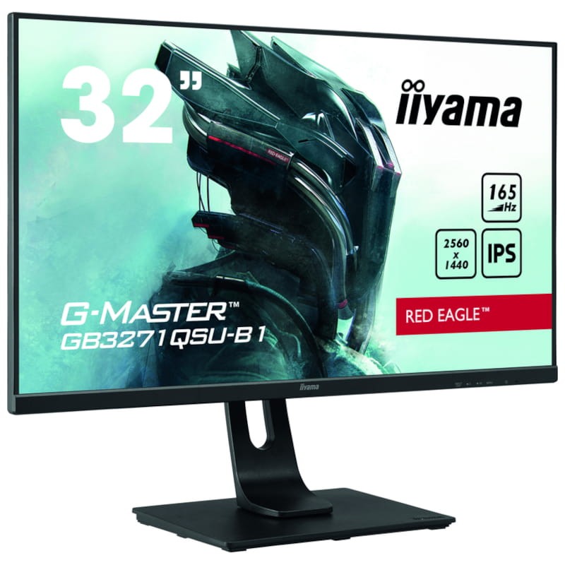 iiyama G-MASTER GB3271QSU-B1 31.5 2K QHD IPS 165 Hz FreeSync Premium Negro - Monitor PC - Ítem1