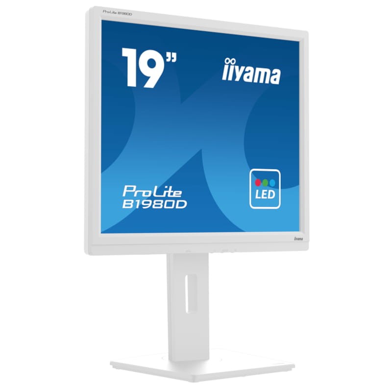 Iiyama ProLite B1980D-W5 19 HD VA LCD Blanc - Moniteur d'ordinateur - Ítem1