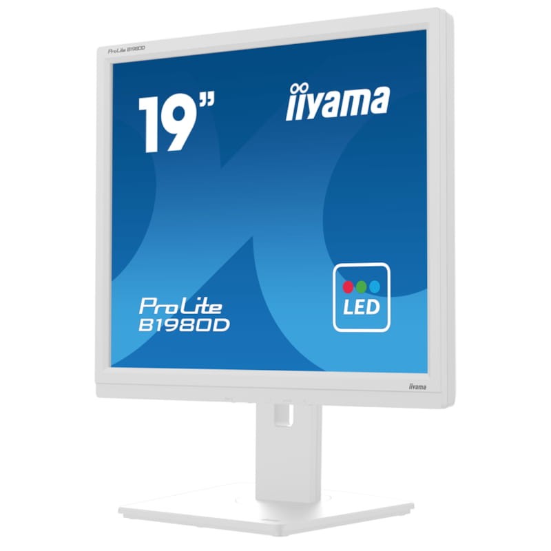 Iiyama ProLite B1980D-W5 19 HD VA LCD Blanc - Moniteur d'ordinateur - Ítem2