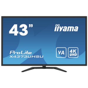 iiyama ProLite X4373UHSU-B1 43 4K Ultra HD VA Negro - Monitor PC