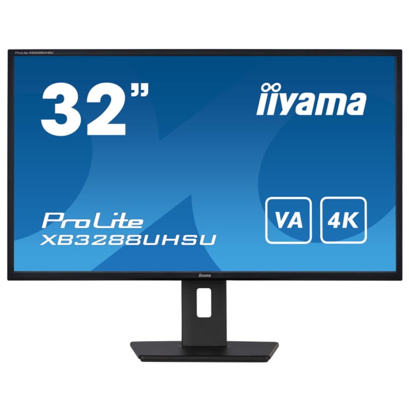 Iiyama ProLite XB3288UHSU-B5 – 31.5 pouces 4K UHD – Moniteur d'ordinateur