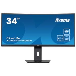 iiyama ProLite XCB3494WQSN-B5 34 UltraWide Quad HD VA FreeSync Negro - Monitor PC