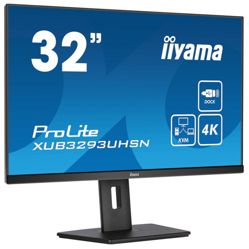 Iiyama ProLite XUB3293UHSN-B5 31.5 4K UltraHD IPS LCD Preto - Monitor PC - Item1