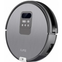 Aspirador Robot iLife V80 - i-Move, i-Dropping, aspiradora con mopa por goteo, depósito de suciedad de 750ml, escala alfombras, preparado para mascotas, 4 modos (máxima potencia, paredes, spot y programable), mando a distancia, display LCD - Ítem