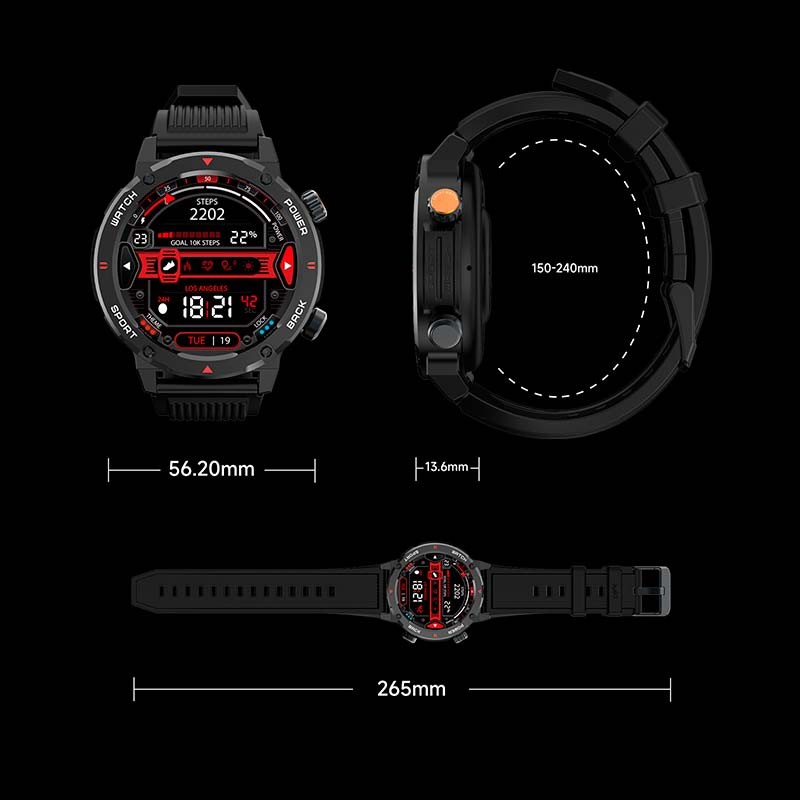 Imiki D2 Preto - Smartwatch - Item6