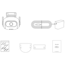 Cámara de Seguridad Imilab EC5 3MP Outdoor Wifi - Contenido