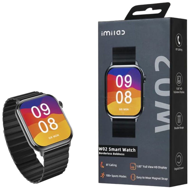 Imilab W02 Noir – Montre connectée - Ítem4