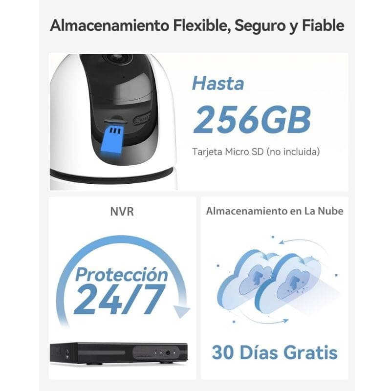 IMOU Ranger Dual 6MP Night vision Wi-Fi White - Caméra de sécurité stockage