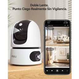 IMOU Ranger Dual 6MP Night Vision Wi-Fi White - Caméra de sécurité avec application