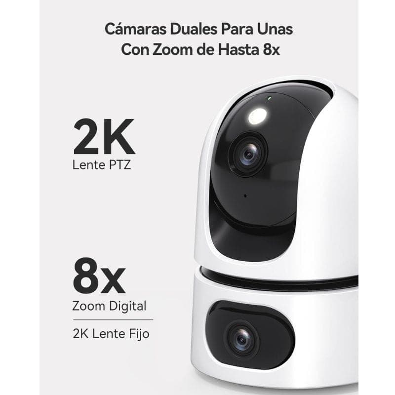 IMOU Ranger Dual 6MP Night Vision Wi-Fi White - Caméra de sécurité Résolution