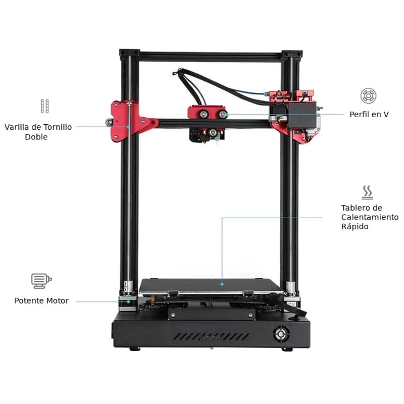 Imprimante Creality3D CR-10S Pro V2 - Ítem5