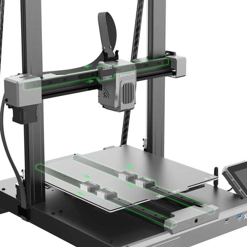 Imprimante 3D Artillery Sidewinder X4 Plus S1 Noir - Imprimante FDM - Ítem7