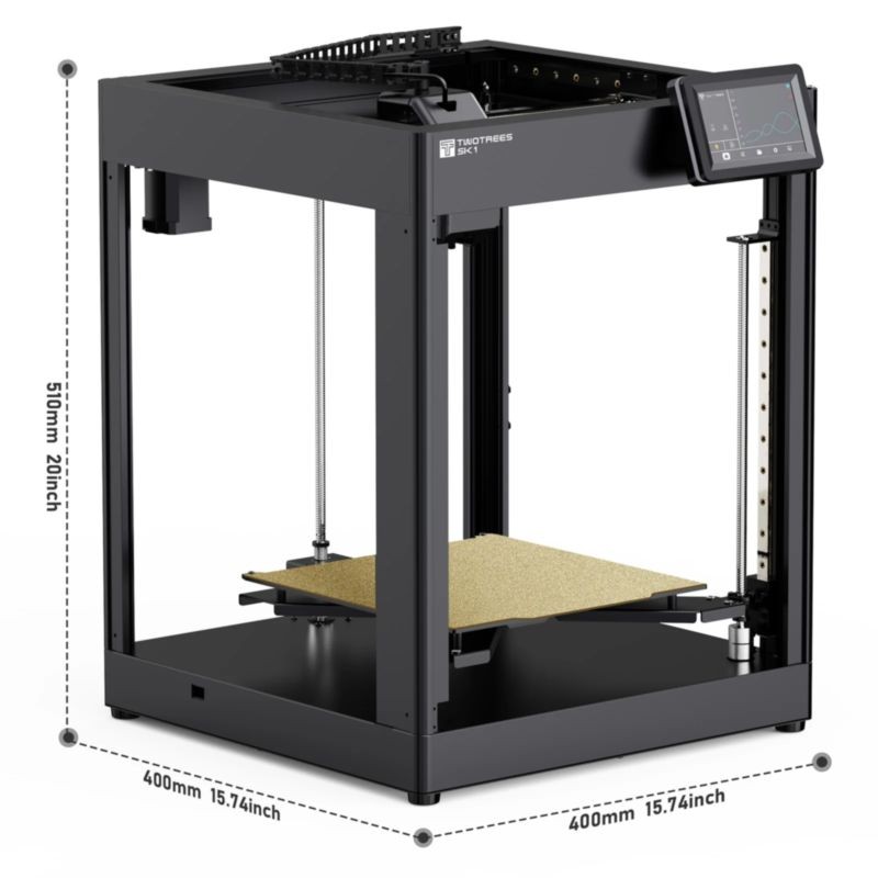 Impresora 3D Two Trees SK1 CoreXY Negro - Ítem9