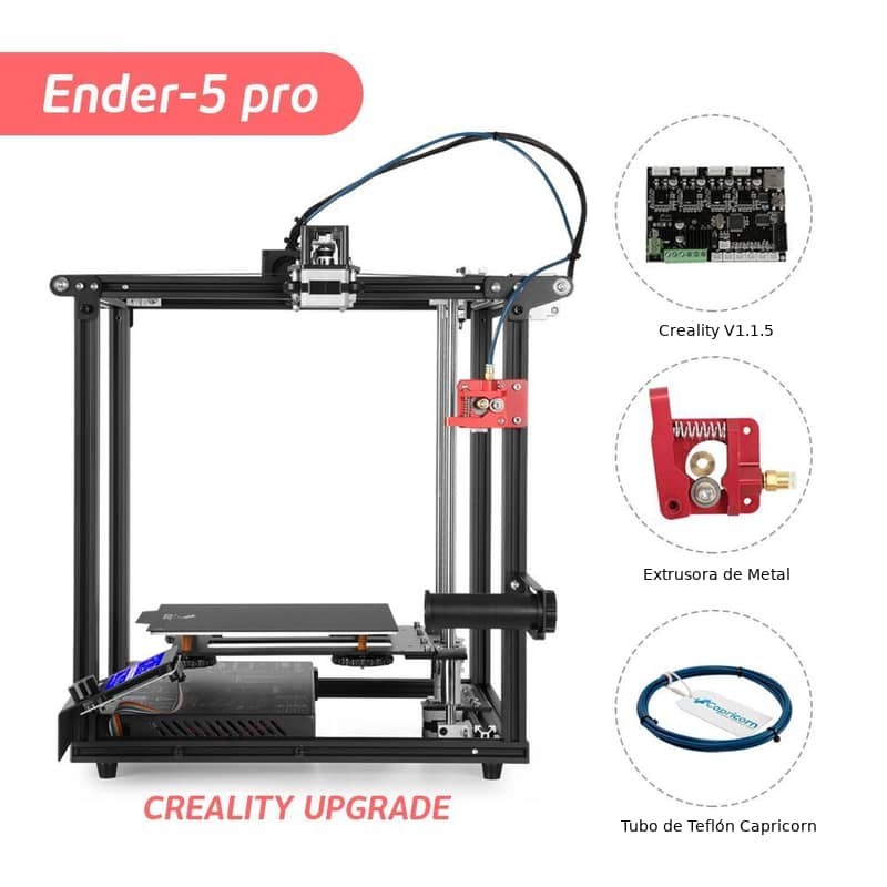 Impressora Creality3D Ender 5 Pro Silent Board - Classe B Refurbished - Item5