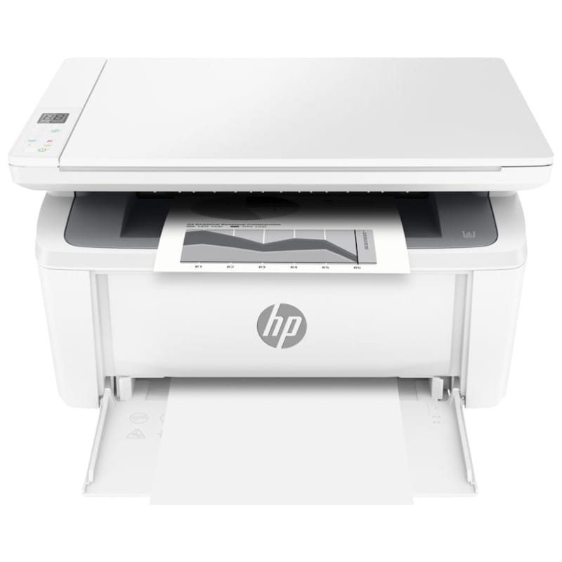 Impressora Multifuncional HP LaserJet M140w Monocromática Compacta Branca - Item1