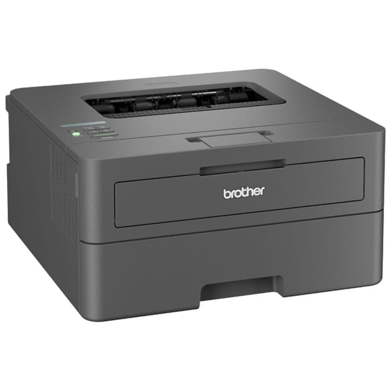 Imprimante laser monochrome Brother HL-L2400DW WiFi/duplex/noir Vue avant gauche