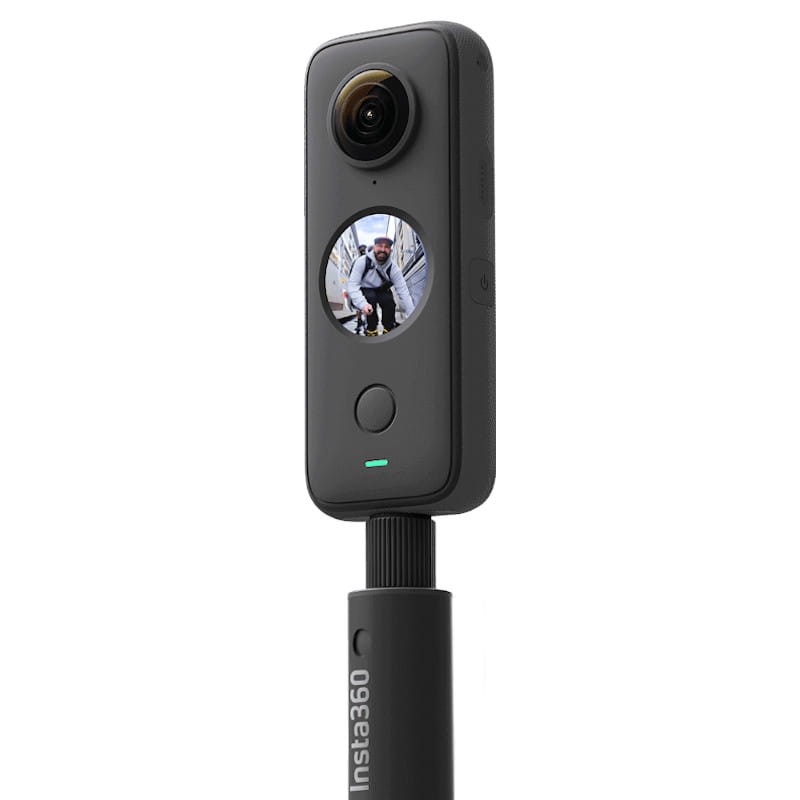  Insta360 Cámara ONE X2 360 con pantalla táctil, video