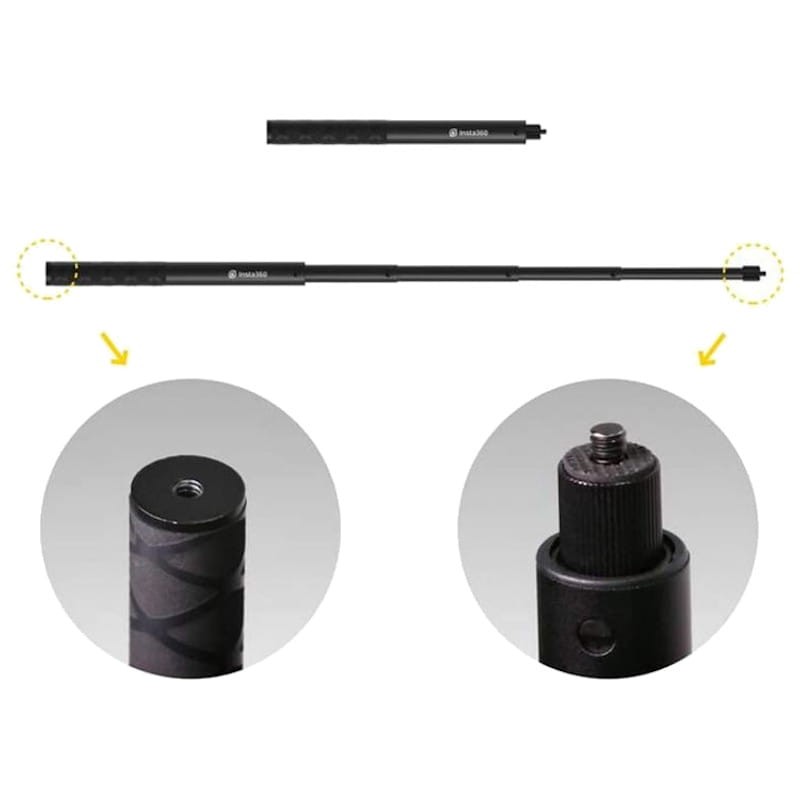 Insta360 Selfie Stick Invisível 120cm One X2/Go 2/One R/One X - Item1