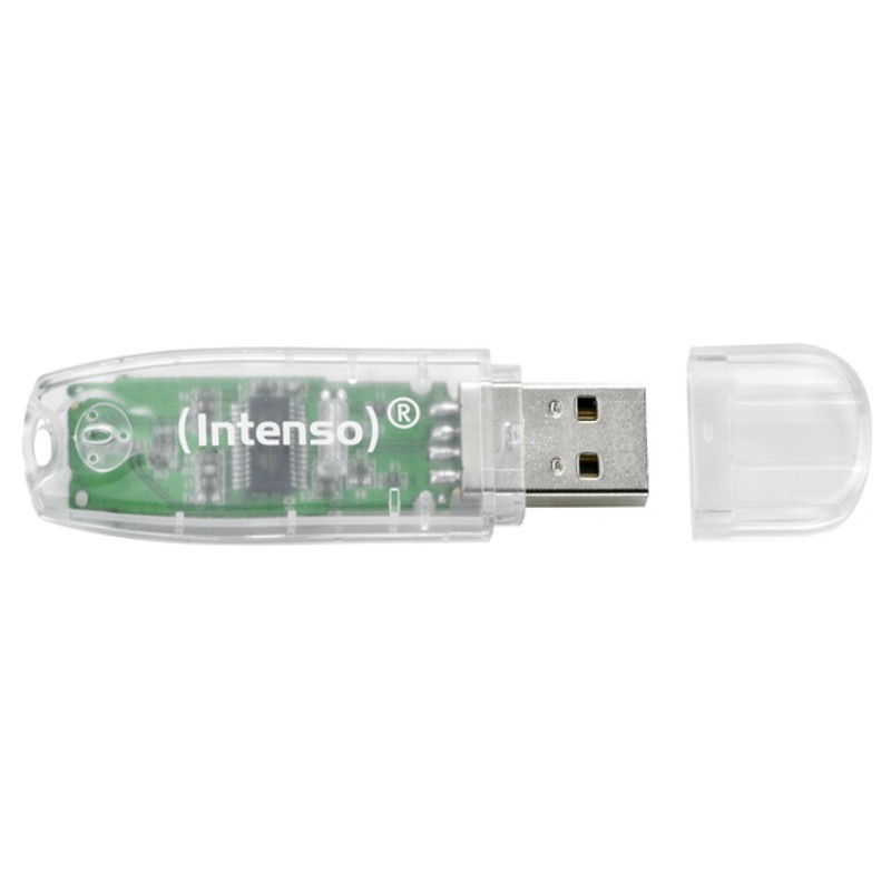 Intenso Rainbow Line 32 GB USB 2.0 Transparente - Item