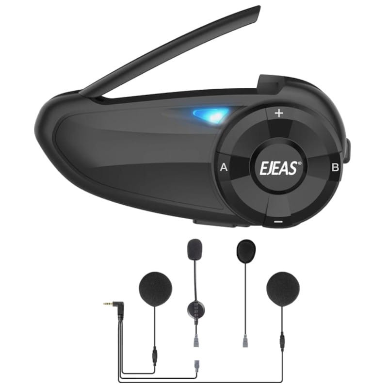 Intercomunicador para motocicleta EJEAS Q7 sem fio Bluetooth 5.1 IP65 - Item1