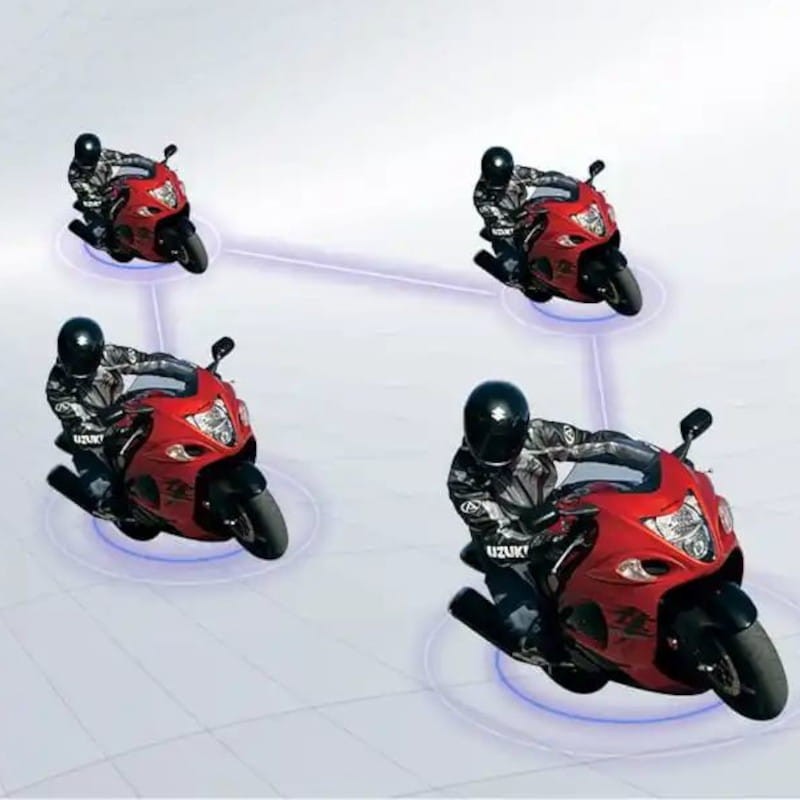 EJEAS V4 Plus Mesh Intercom moto pour 4 conducteurs en conversation simultanée - Ítem4