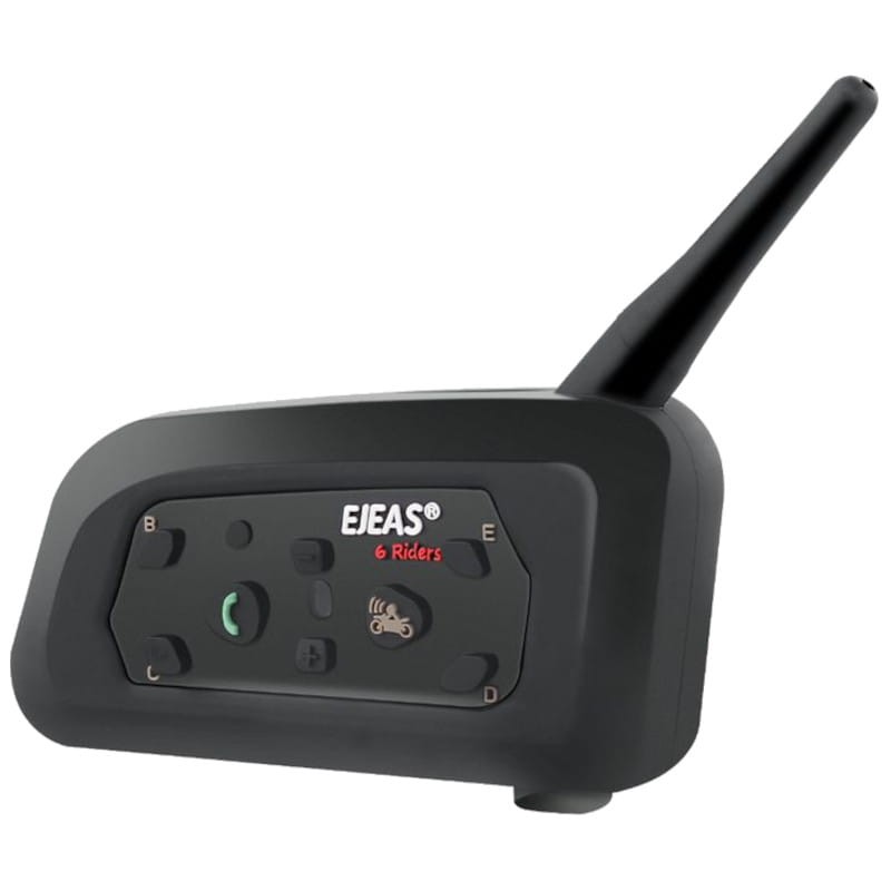 Interphone Bluetooth pour moto EJEAS V6 Pro Bluetooth sans fil 1200 m