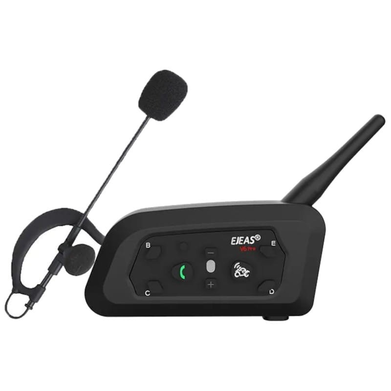 EJEAS V6C Full Duplex pour 5 personnes avec une portée de 800m - Interphone pour arbitres - Ítem