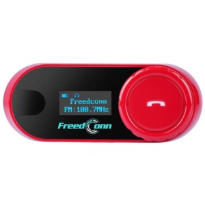 Intercomunicador para Moto FreedConn T-COM SC Inalámbricos Bluetooth Rojo