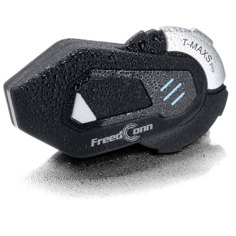 Intercomunicador para motocicleta FreedConn T-MAX S Pro sem fio Bluetooth Prata - Item1