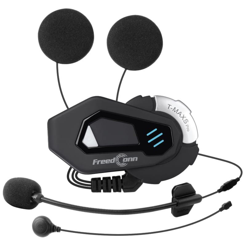 Intercomunicador para motocicleta FreedConn T-MAX S Pro sem fio Bluetooth Prata - Item2