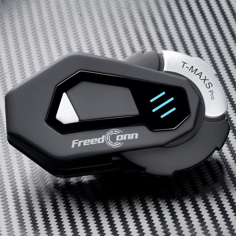 Intercomunicador para motocicleta FreedConn T-MAX S Pro sem fio Bluetooth Prata - Item3