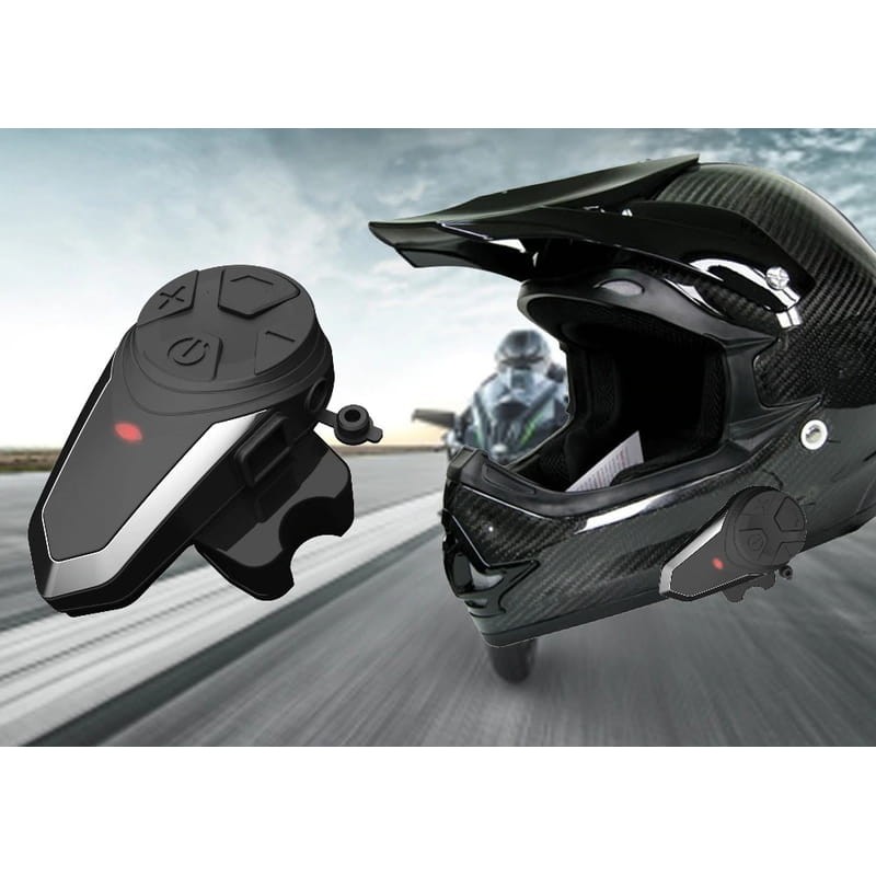 BETOWEY Intercomunicador Casco Moto, BT-S3 V5.0 Bluetooth