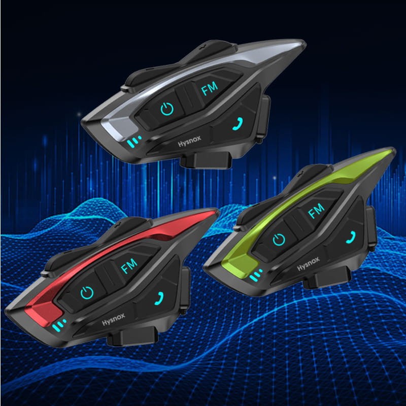Hysnox Shark 02 At 2 intercomunicadores 1000 metros