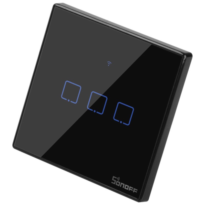 Interruptor Táctil Sonoff T3 3C WiFi - Ítem1