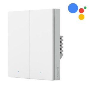 Interruptor Xiaomi Aqara Smart Wall Switch H1 Doble ZigBee 3.0 Blanco