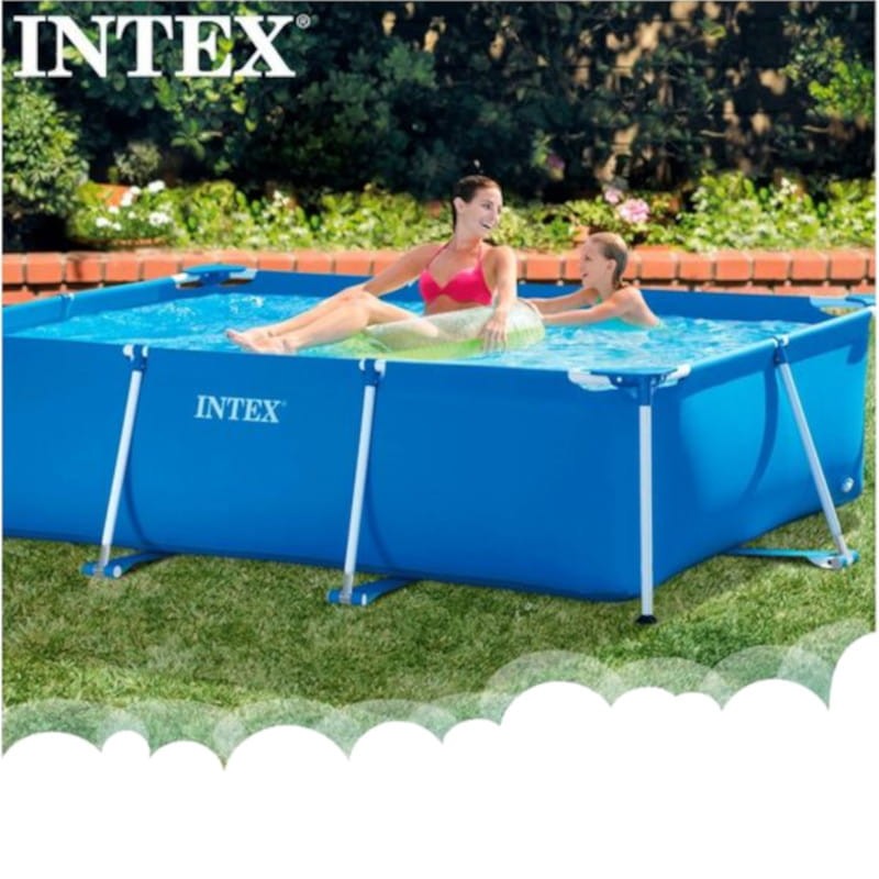 Piscina Desmontable Rectangular Intex 28270NP 220 x 150 x 60 cm Azul - Ítem1