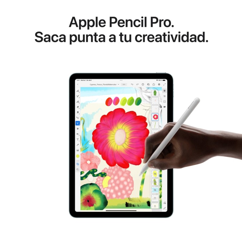 Apple iPad Air 2025 13 1TB - Cinzento - Item10