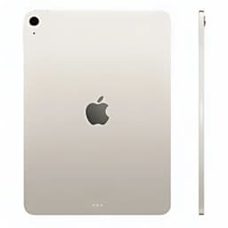 Apple iPad Air 2025 11 pulgadas blanco, carcasa aluminio mate, logo Apple central, cámara trasera única, bordes planos y perfil delgado WiFi 8GB 256GB
