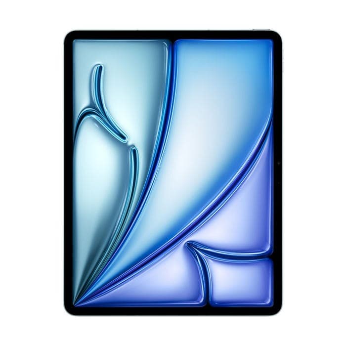 Vue de face de l'Apple iPad Air 2025 11" 8GB/512GB WiFi Bleu