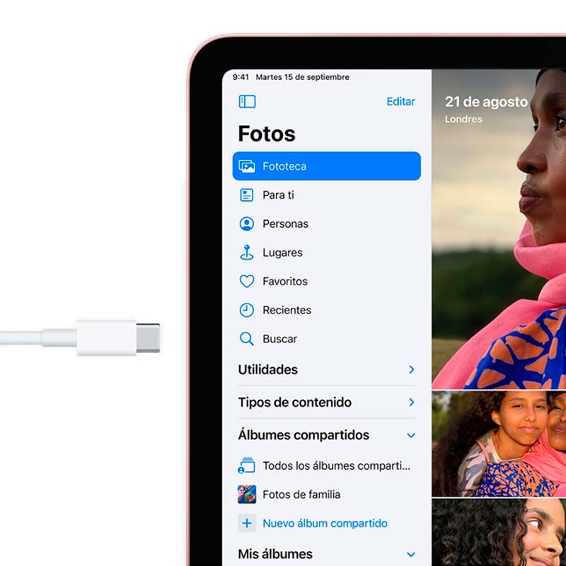 iPad Air 2020 10.9 256GB Wi-Fi Gris Espacial - Ítem7
