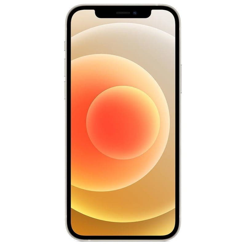 iPhone 12 128 Go Blanc Photo principale Renewed vue de face